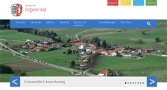 Desktop Screenshot of ingenried.de