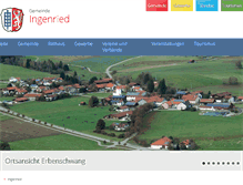 Tablet Screenshot of ingenried.de